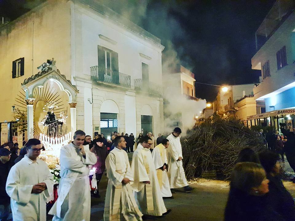 Festa di Sant’Antoni te le Focare a Cutrofiano
