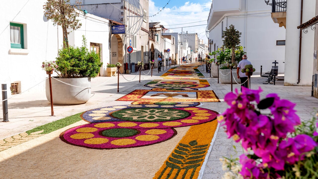 Infiorata del Corpus Domini a Patù