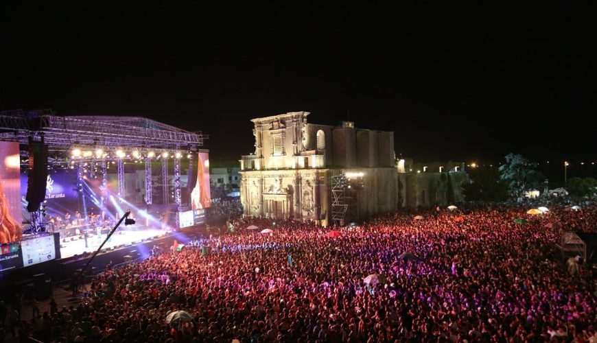 Concertone della Notte della Taranta a Melpignano