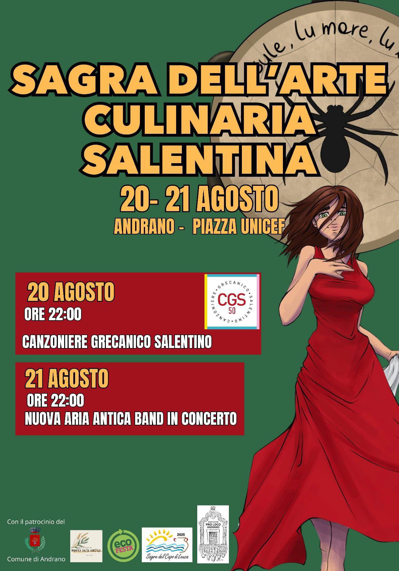 Sagra dell’arte culinaria salentina a Andrano